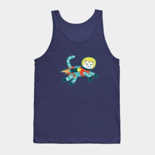 Catstronaut Tank Top